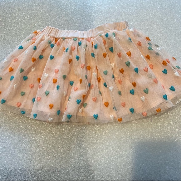 Peek Heart peach Tutu size 3/6 Months - Picture 5 of 5